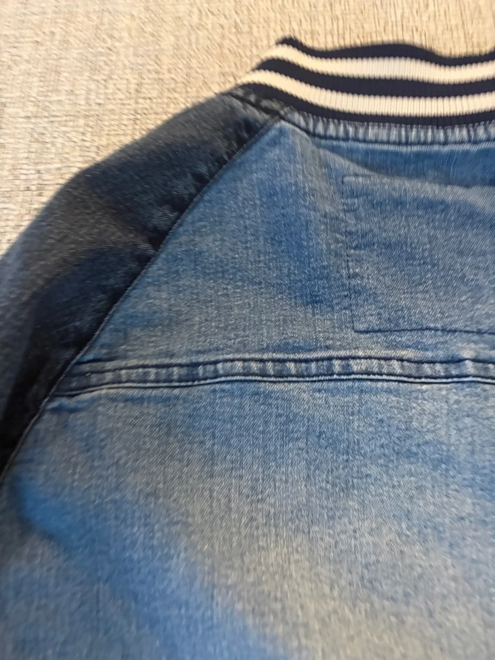 🧥 Tommy Hilfiger Denim Varsity Jacket (Youth L 12/14)